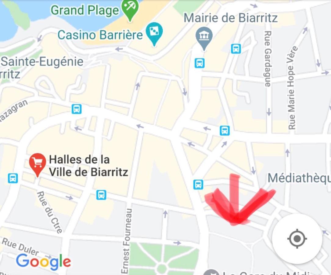 Charmant T2 Biarritz Centre Exteriör bild